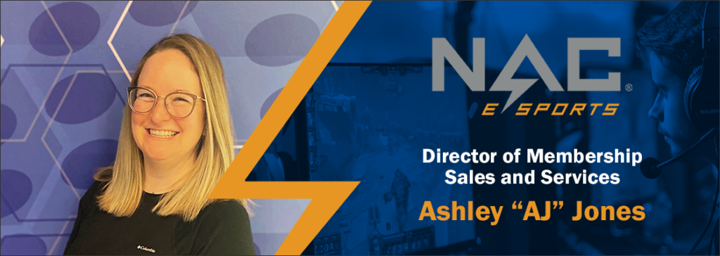 The National Association of Collegiate Esports Welcomes Ashley Jones as a New National Office Member