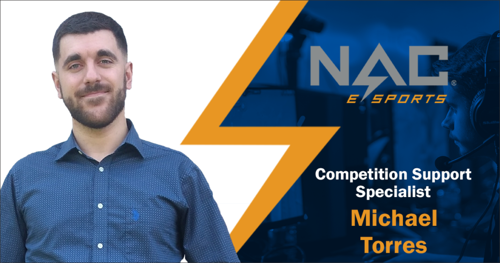 The National Association of Collegiate Esports Welcomes Michael Torres as a New National Office Member